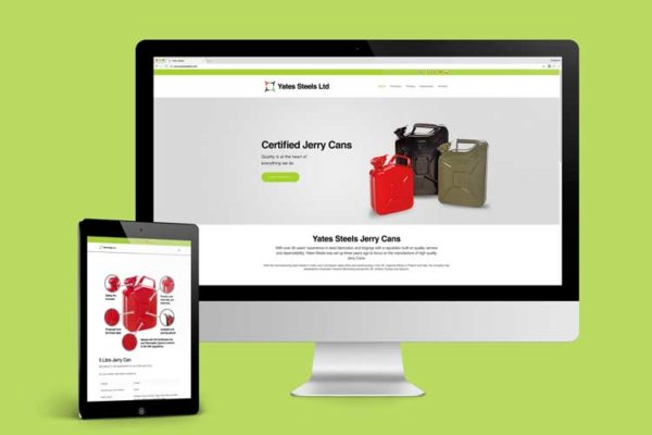 Jerry Can Responsive Website